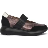Wonders Damen Halbschuhe Schwarz Modell 4011
