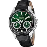 Jaguar Leder Herren Uhr Multifunktion Sport Elegant schwarz Connected D2UJ958/2