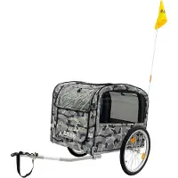 Hermann Hartje KG Blue Bird Hundeanhänger midi 20", camouflage