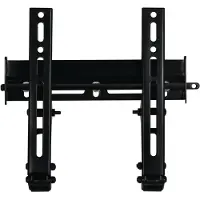 B-Tech BTV501/B Ventry Neigbare Universal-Flachbildschirm Wandhalterung (Displaygröße bis 107 cm (42,1 Zoll), Belastbarkeit 40kg, 200 x 200mm) schwarz