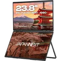 Japannext JN-DMD-IPS238F-C4, 60,5 cm (23.8"), 1920 x 1080 Pixel, Full HD, LCD, 14 ms, Schwarz