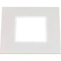 Heitronic LED Panel, 7,5 x 7,5 cm, Weiß