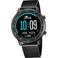 Lotus Edelstahl Herren Uhr Armbanduhr schwarz Sport Smartwatch D2UL50039/1