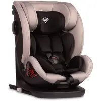 Caretero Securo, Reboarder 360 Drehbar Isofix, 2in1 Kindersitz Auto, Grau