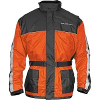 Nelson Rigg Solo Storm Regenjacke Orange,Schwarz XL Mann Orange,Schwarz XL
