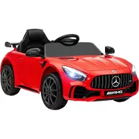 AIYAPLAY Kinder Elektroauto 12V Kinderauto mit 2,4G Fernbedienung Musik 3-5 km/h