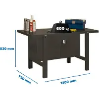 Simonwork (bancos De Trabajo) Bt6 Werkbank 830x1200x730 Mm
