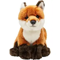Uni Toys Uni-Toys - Rotfuchs, sitzend - 21 cm (Höhe) - Plüsch-Fuchs - Plüschtier, Kuscheltier