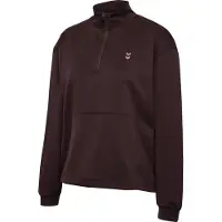 Hummel Sweatshirt Halb-Zip Damen Soft