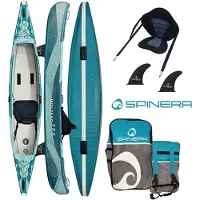 Spinera Molveno 380 HDDS Kajak 1 Personen inflatable Kanau Tourenkajak 385cm