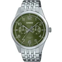 Casio Herrenuhr MTP-E340D-3AVDF Silberfarben (Ø 42 mm)