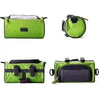 System-S 2in1 Lenkertasche Fahrradhalterung Fahrradtasche Schultertasche Schutzhülle für 4,8 Zoll inch Geräte Smartphones in Pink