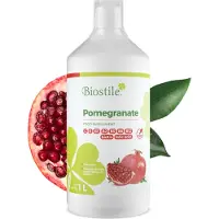Biostile Granatapfelsaft – Natürlicher Saft mit Vitaminen C, E und B-Komplex
