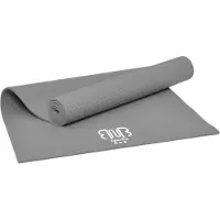 BnB Sports Umweltfreundliche PVC Sportmatte Premium Gymnastikmatte für Outdoor und Indoor Sport Grau