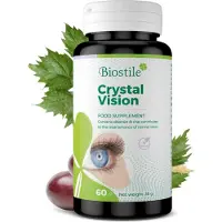Biostile Crystal Vision – Verbessert Sehvermögen mit Vitaminen und Traubenkernextrakt