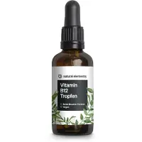 Natural Elements Vitamin B12 Tropfen – 50ml 500µg pro Methyl- & Adenosylcobalamin 50 ml