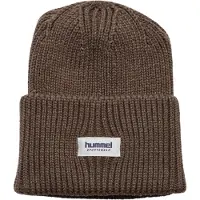 Hummel Hmljr Heavy Rib Knit Beanie - peppercorn, Größe:-