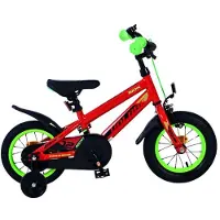 Volare Rocky Kinderfahrrad - Jungen - 12 Zoll - Rot