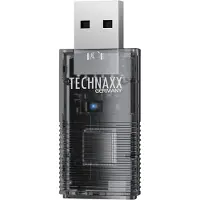 Technaxx TX-346, Verkabelt & Kabellos, USB, WLAN, Schwarz