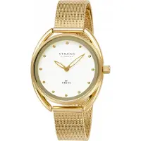 Strand Geschenk zur Erstkommunion, Damenuhr, japanisches Strang-Uhrwerk von Obaku Mesh