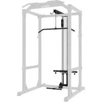 Tunturi PR60 Power Rack Kraftstation Zubehör – Fitnessgerät Seilzug-Adapter