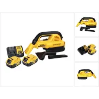 DeWalt DCV 517 P2 Akku Handstaubsauger 18 V 1,9 L + 2x Akku 5,0 Ah + Ladegerät