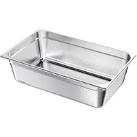 Vevor Gastronormbehälter Hotelpfanne (volle Größe) 1 Packung 20,5 L Behälter