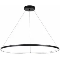 Zuma Line LED-Pendelleuchte 4400 lm 3000+4000+6000K schwarz HORIK PEN89424-90BK