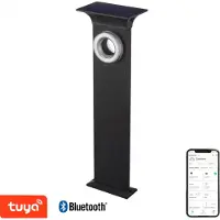 Immax NEO LITE ANEL intelligente Solarleuchte, Gartenpfosten,CW/W+RGB,IP54,BT,TUYA,2W
