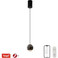 Immax NEO DORMINE Smart Einbauscheinwerfer, perlschwarz, Zigbee 3.0