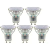Blulaxa LED-SMD-Lampe, PAR16, EEK: F, GU10, 4 W, 345 lm, 2700 K, 5 Stück
