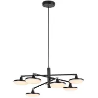 Rabalux 72239 Moderne Lichtfamilien Matt-schwarz Metall