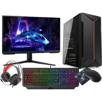 VIST Astro Pc Gaming Ryzen 5 8600G AI - RAM 16GB - AMD Radeon 760M - SSD 1 TB - WIFI - LCD 24 180Hz - W11