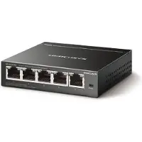 Mercusys MS105GS-M2, Unmanaged, Gigabit Ethernet (10/100/1000), Vollduplex, Wandmontage