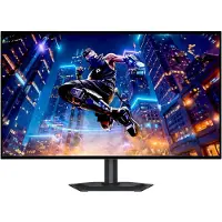 Gigabyte technology MO27Q28G OLED Gaming Monitor Flat, 67,3 cm (27"), 2.560 x 1.440 QHD, 0,03 ms, neig/schwenk/höhenvers.,Pivot, HDMI, DP, USB, Speaker