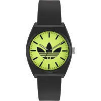 Adidas Uni Uhr PROJECT TWO Kunststoff schwarz AOST25549