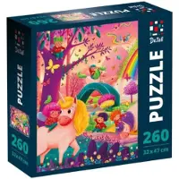 Roter Käfer "Einhornwelt" Puzzle für Kinder und Erwachsene 260 Teile DT200-07