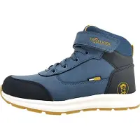 TROLLKIDS Winterstiefel "KIDS STAVANGER MID CUT XT", Jungen, Gr. 36, wärmend, nordic blau, mystic blau, Mesh, Synthetik, Schuhe Winterstiefel, wasserdicht