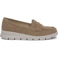 Imac Damen Halbschuhe zum Schlüpfen in hellem Beige, Modellnummer 755121