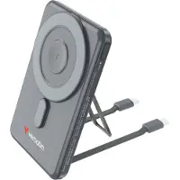 Verbatim 32251, 5000 mAh, Adaptive Fast Charging, Power Delivery 3.0, Quick Charge 3.0, Kabelloses Aufladen, 3,85 V, 20 W, Grau