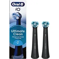 Oral-B iO Ultimate Clean Black 2 Brush Heads