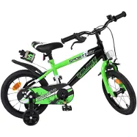 Volare – Kinderfahrrad 14" – Sportivo Grün