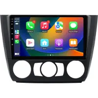 AWESAFE Android Autoradio 9 Zoll 64GB für BMW 1er E81 E82 E87 E88 (2004–2013) mit CarPlay & Android Auto Navigation & Bluetooth – Manuelle Klima