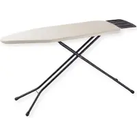 Sensahome Bügelbrett – Klappbarer Bügeltisch mit Dampfeinheitshalter – 125×45cm – Taupe