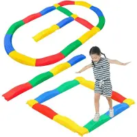 Leantoys Lean Sensory Path Equivalent Planks 16 Planks Verbinden Von Anti-Rutsch-Brettern
