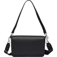 s.Oliver Umhängetasche Crossbody Bag With Flap Grey / Black schwarz