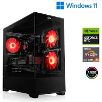 CSL-Computer Gaming PC M13010H AMD Ryzen 5 5500 SSD Nvidia GeForce RTX - Komplettsystem