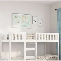 Prolenta Maison Exclusive - Kinderbett ohne Matratze Weiß 90x190 cm Massivholz Kiefer