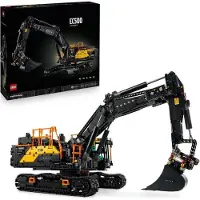 LEGO Technic Volvo EC500 Hybride Bagger, 2359 Teile, Motorisiert, Digitale Anleitung, Bauset für Erwachsene