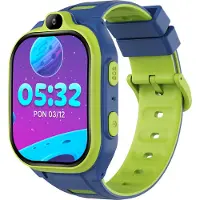 Forever Smartwatch GPS WiFi 4G Kids Boost KW-530 Blau KI SOS IPS 2,0" nanoSIM 2 Mpx G-Sensor IP67 GeoFencing Videoanruf 800 mAh